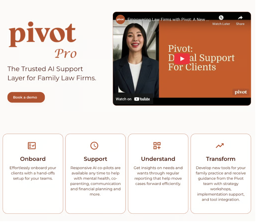 Pivot - AI Powered Divorce Coaching screenshot