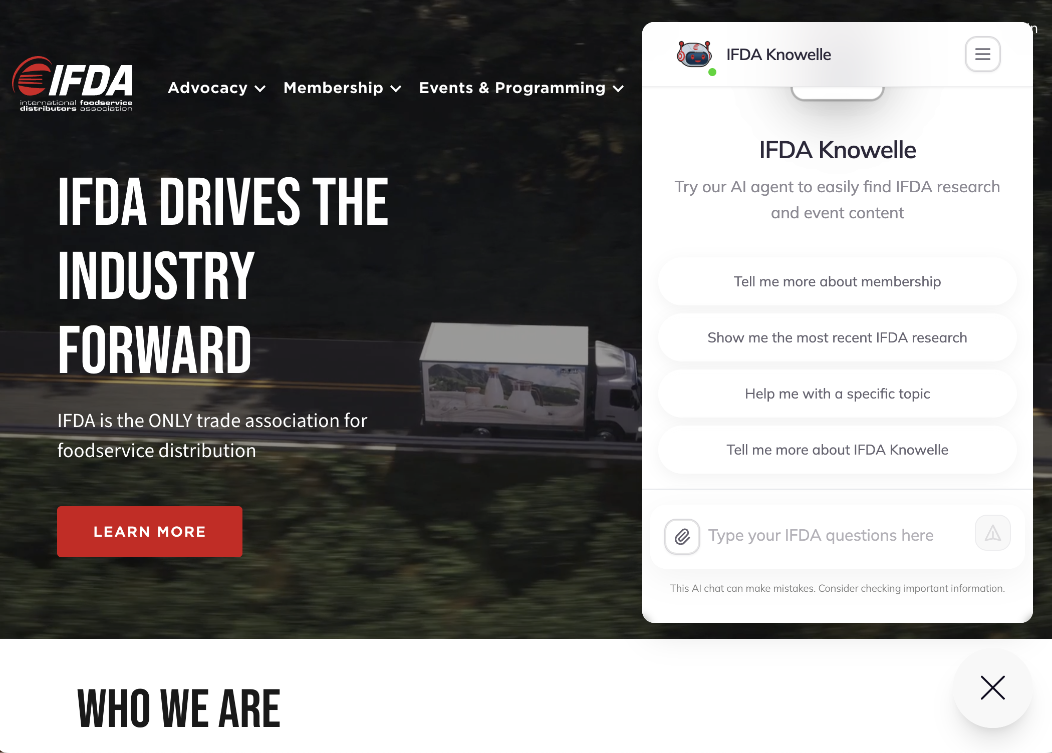 IFDA AI Research Guide screenshot